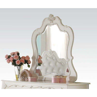 Edalene - Mirror - Pearl White - Grand Furniture GA