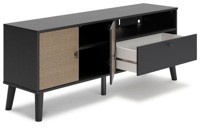 Charlang - Dark Gray - Medium TV Stand.