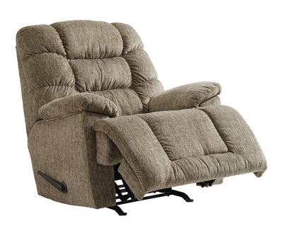 Bridgtrail - Taupe - Rocker Recliner.