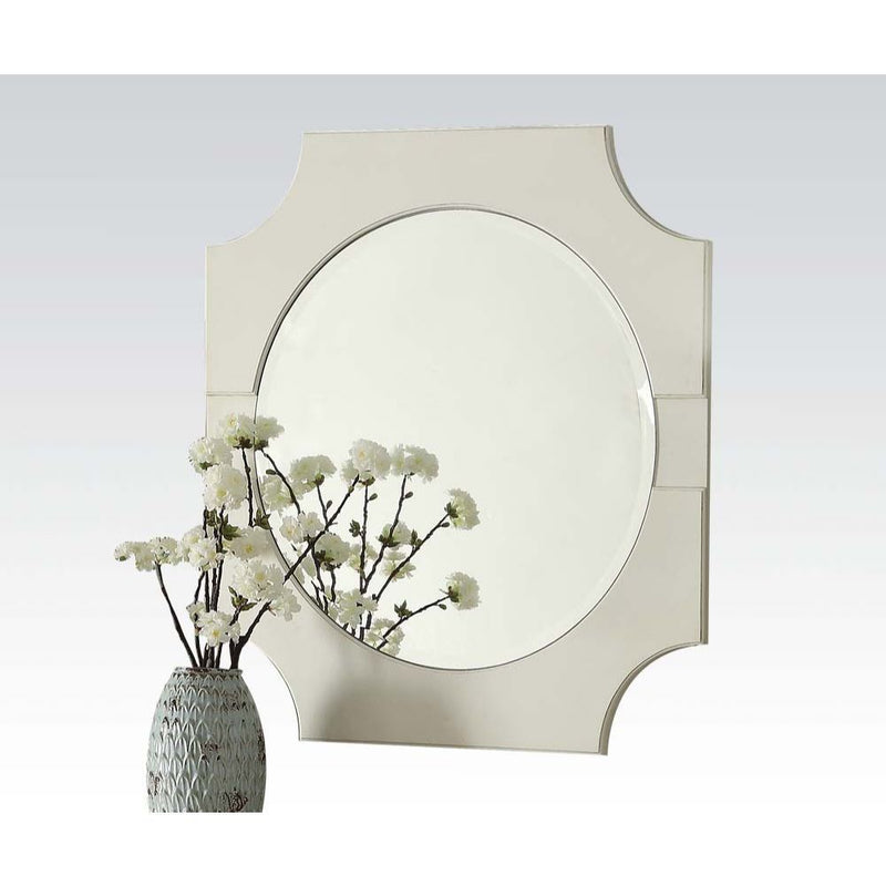 Florissa - Mirror - Antique White - Grand Furniture GA