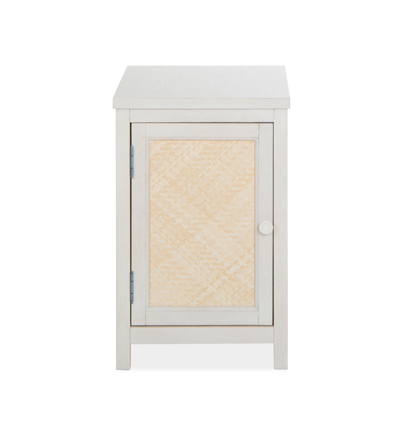 Ellison - Chairside End Table - Antique White.