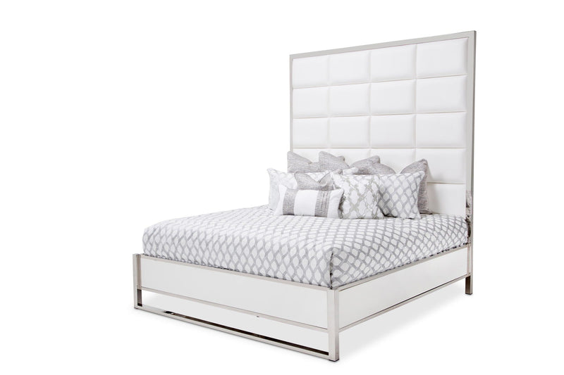 State St. - Panel Tufted Bed.