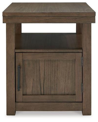 Boardernest - Brown - Rectangular End Table.