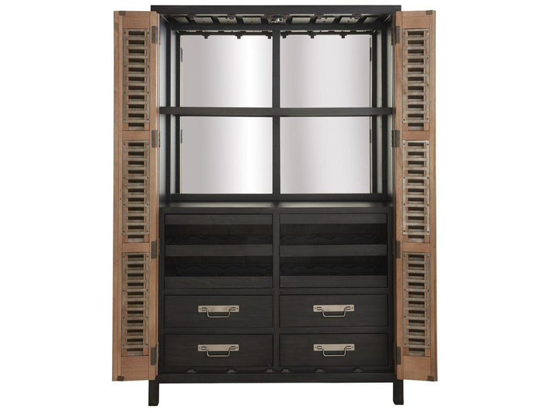 Curated - Libations Locker - Dark Brown.