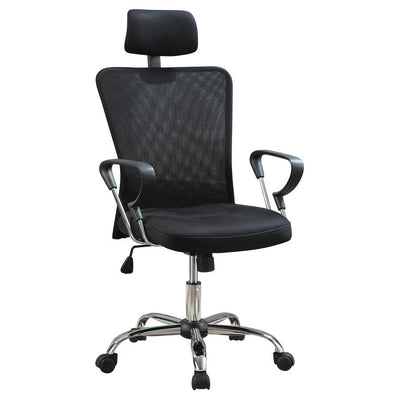 Stark - Mesh Back Office Chair - Black and Chrome.