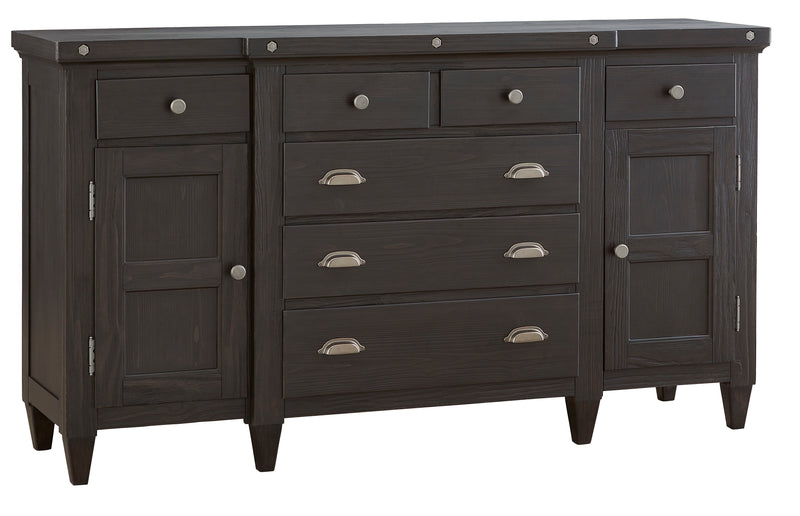 Sierra - Drawer Dresser - Obsidian.