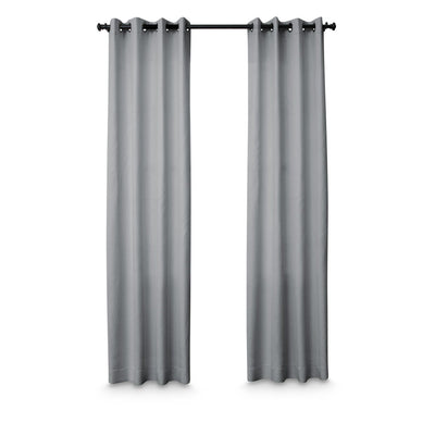 Aria - Grommet Top Panel Weighted Corners Window Treatment - Curtains & Drapes - Grand Furniture GA