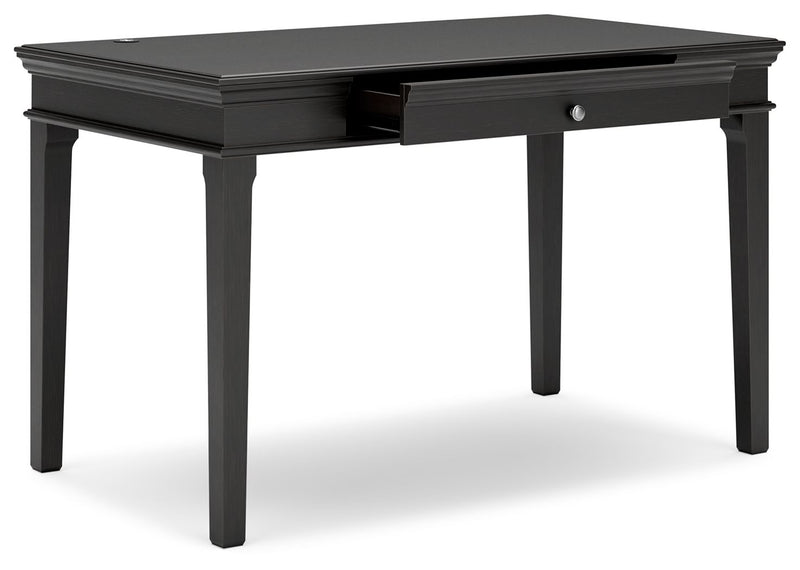 Beckincreek - Black - Home Office Small Leg Desk.