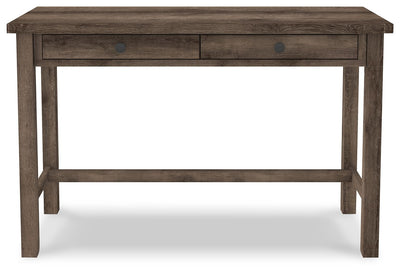 Arlenbry - Gray - Home Office Desk - Rectangular.