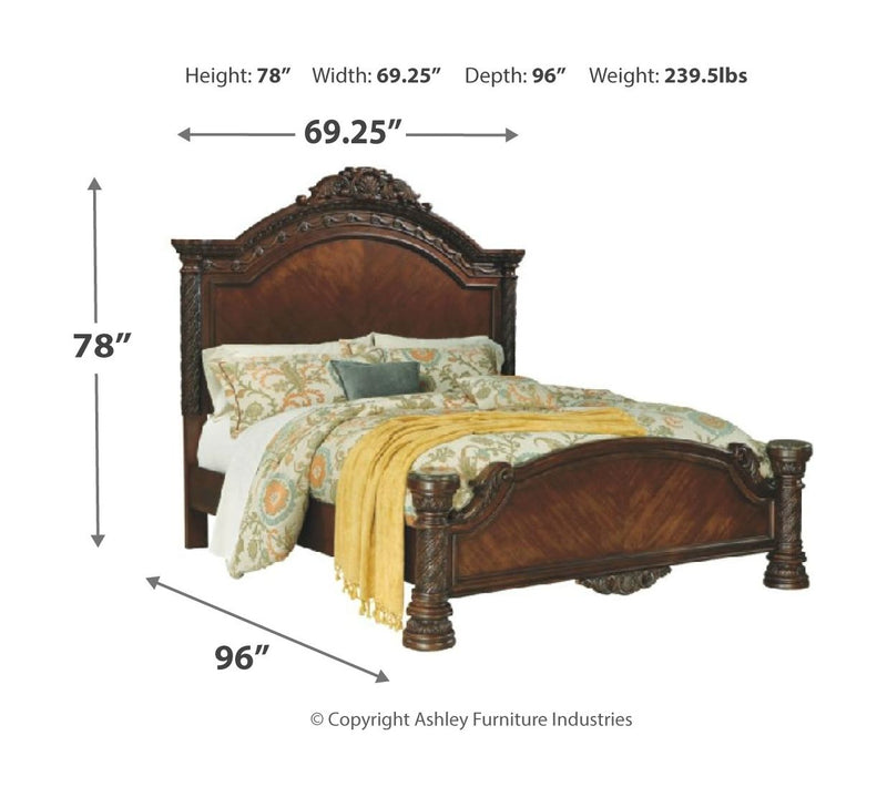 North Shore - Panel Bed - Grand Furniture GA