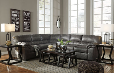 Signature Design by Ashley® Stationary Sectionals Bladen - Sofa - Sectional (Black Friday)